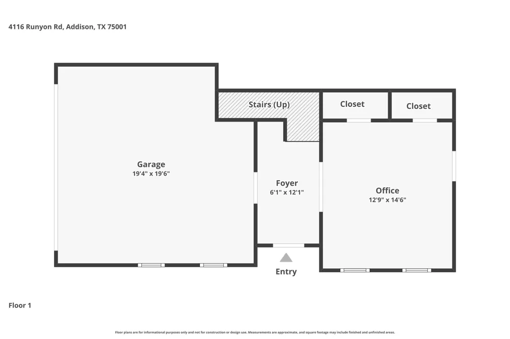 4116 Runyon Road Addison, TX 75001