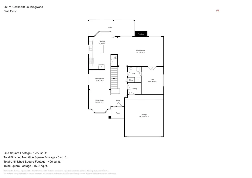 26871 Castlecliff Lane Kingwood, TX 77339