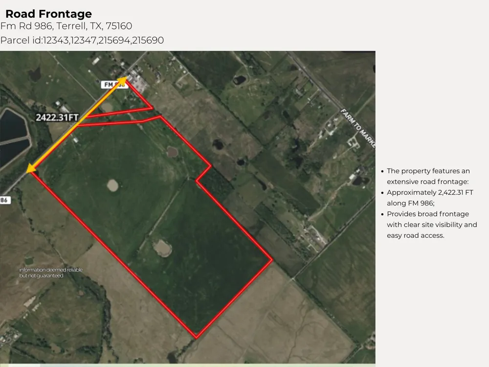 Fm Rd 986 Road Terrell, TX 75160