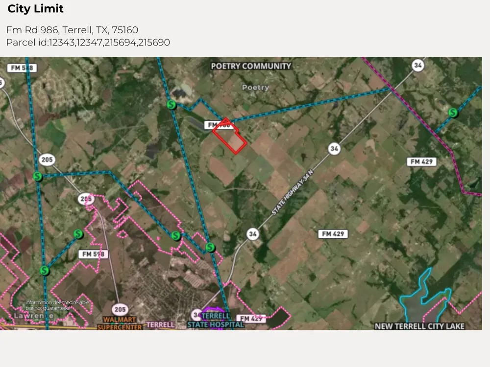 Fm Rd 986 Road Terrell, TX 75160