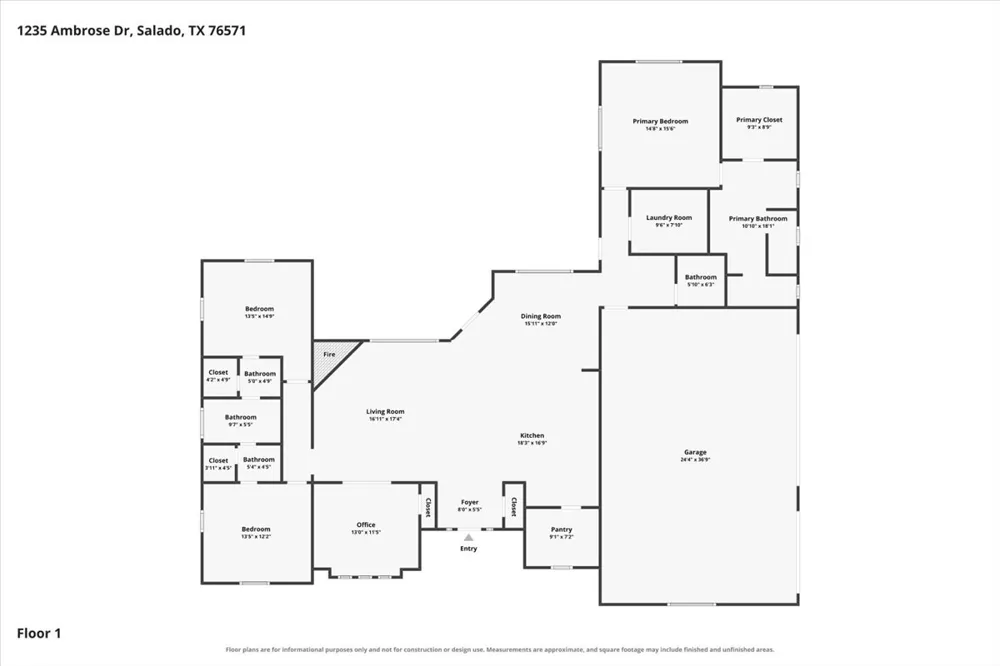 1235 Ambrose Drive Salado, TX 76571