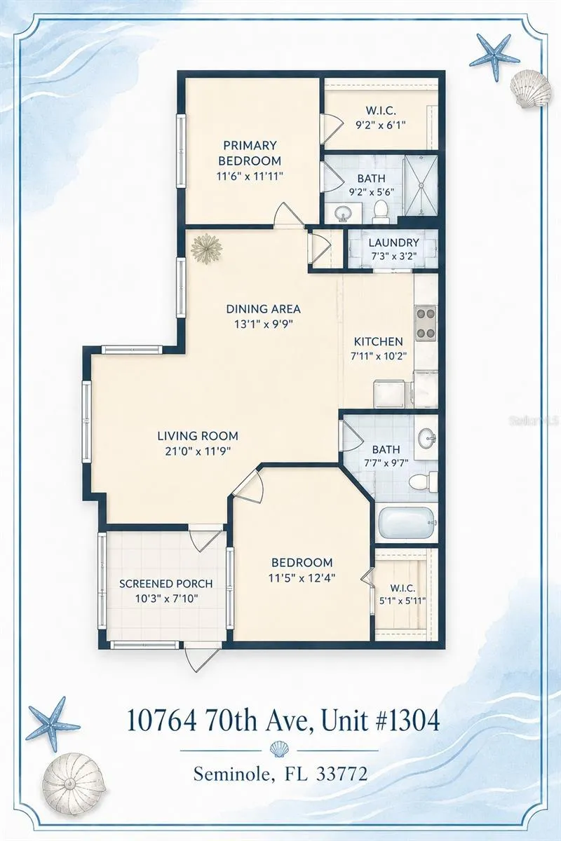 10764 70TH AVENUE #1304 Seminole, FL 33772
