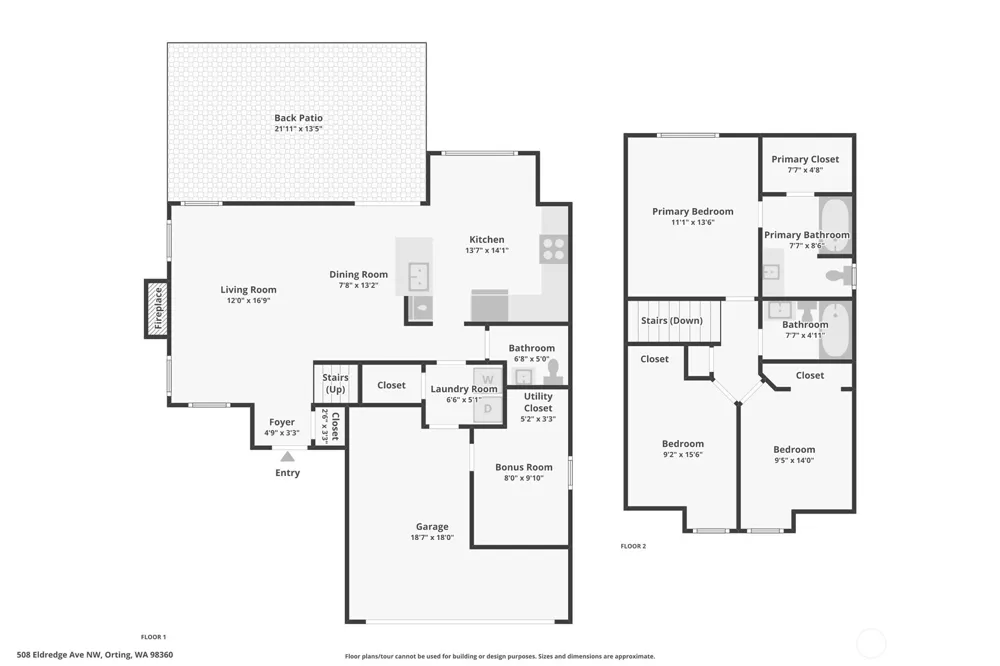 508 Eldredge Avenue NW Orting, WA 98360