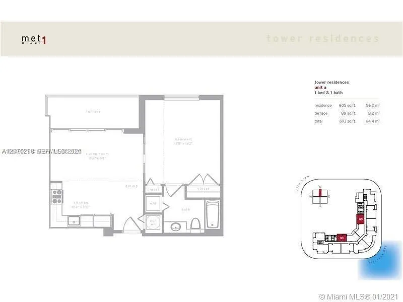 300 S BISCAYNE BL #2503 Miami, FL 33131