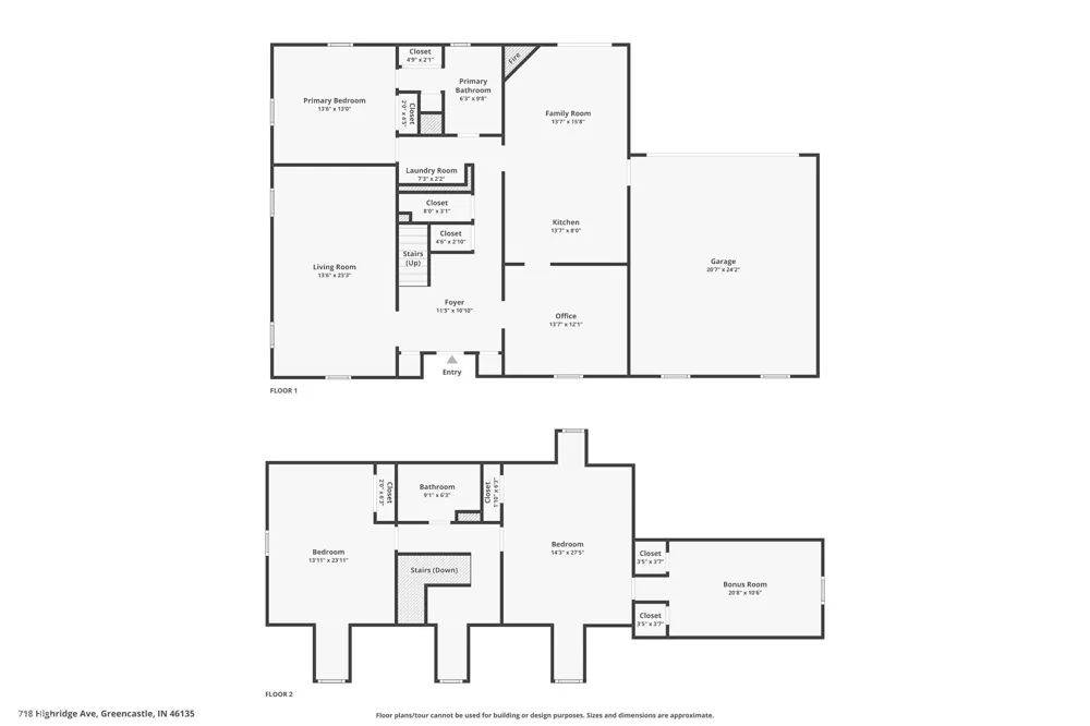 718 Highridge Avenue Greencastle, IN 46135