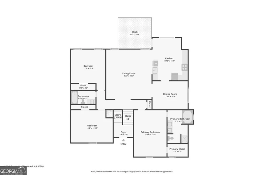 224 Solomon DR Ellenwood, GA 30294