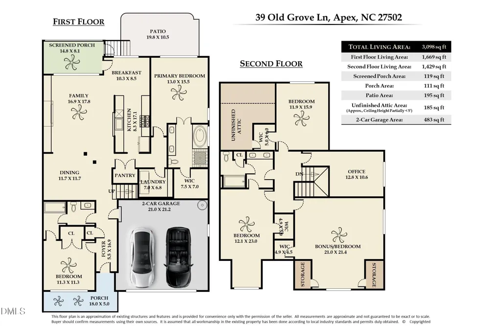 39 Old Grove Lane Apex, NC 27502