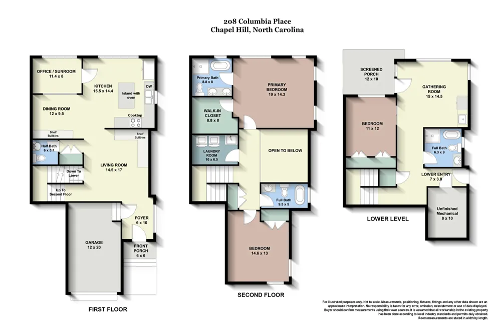 208 W Columbia Place W Chapel Hill, NC 27516