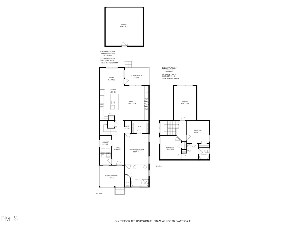 1216 Barreto Drive Wendell, NC 27591