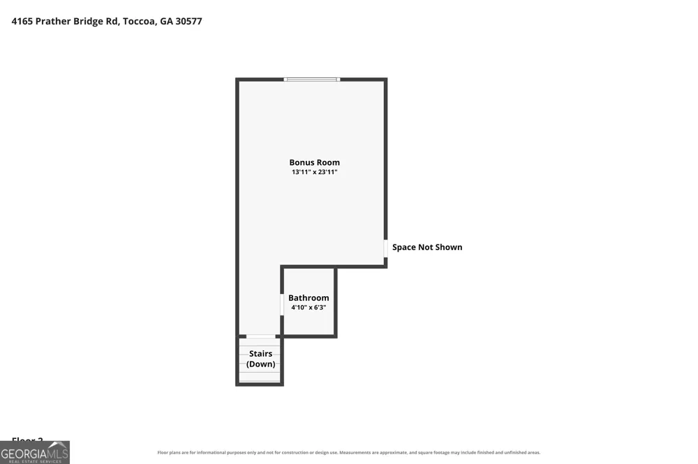 4165 Prather Bridge RD Toccoa, GA 30577