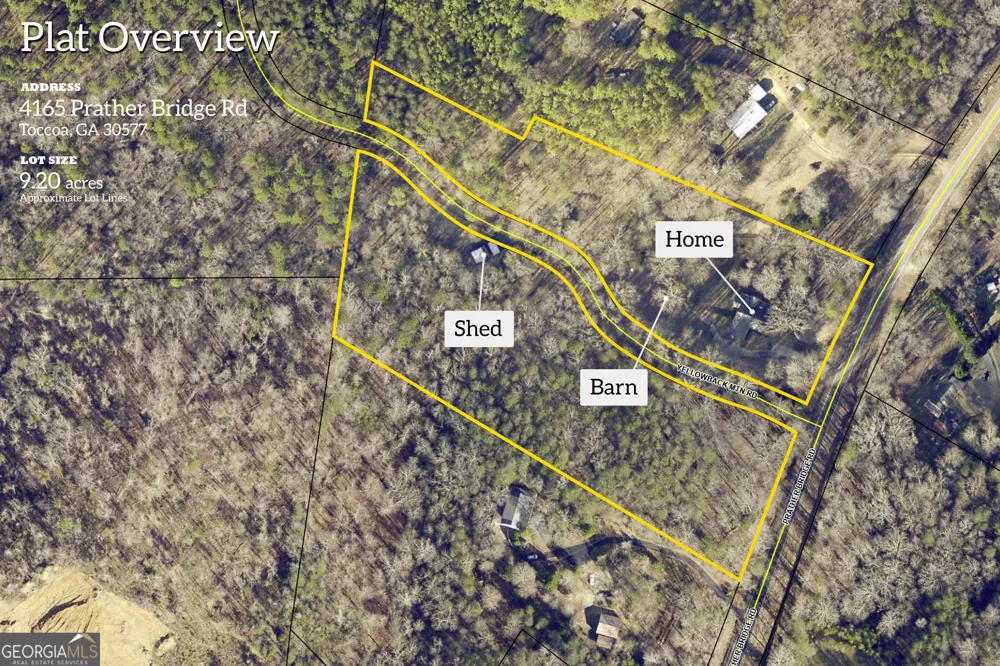 4165 Prather Bridge RD Toccoa, GA 30577