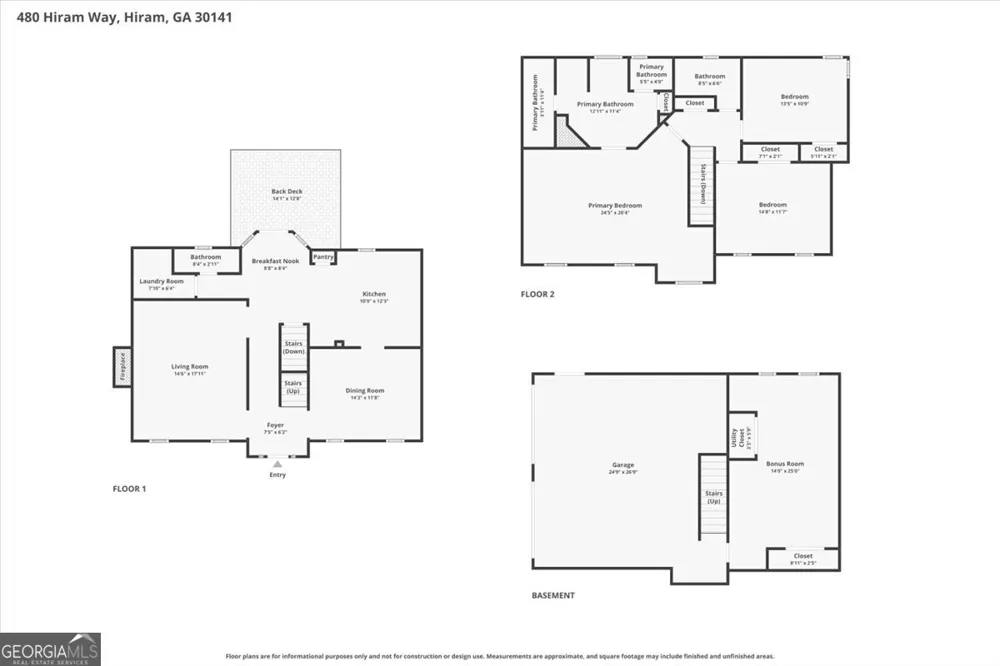 480 Hiram WAY Hiram, GA 30141