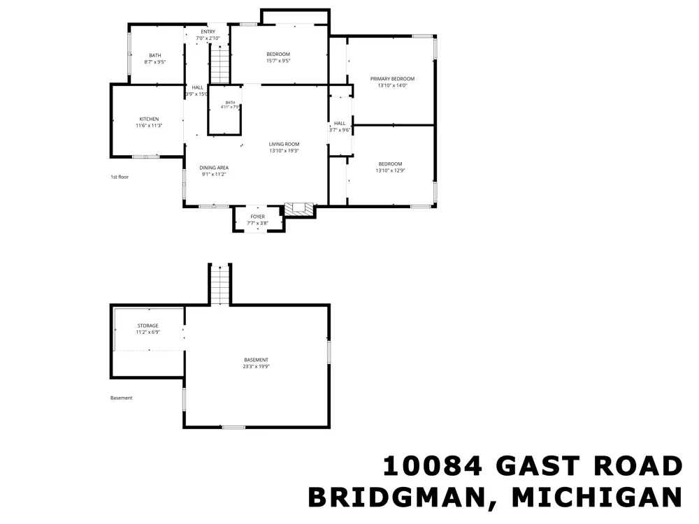 10084 Gast Road Bridgman, MI 49106