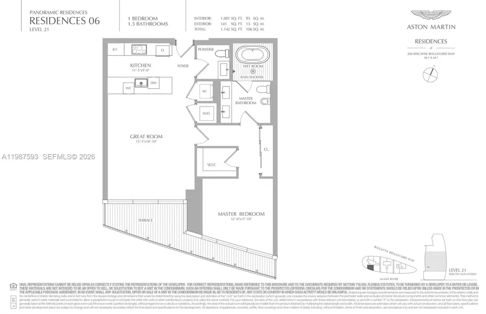300 Biscayne Blvd Way #2106 Miami, FL 33131