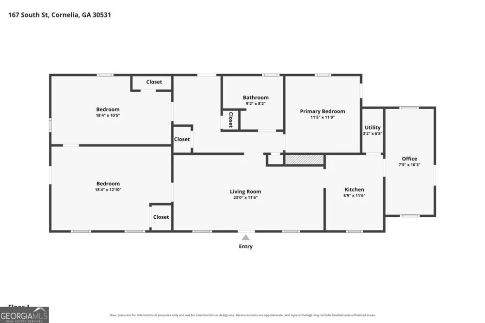 167 South ST Cornelia, GA 30531