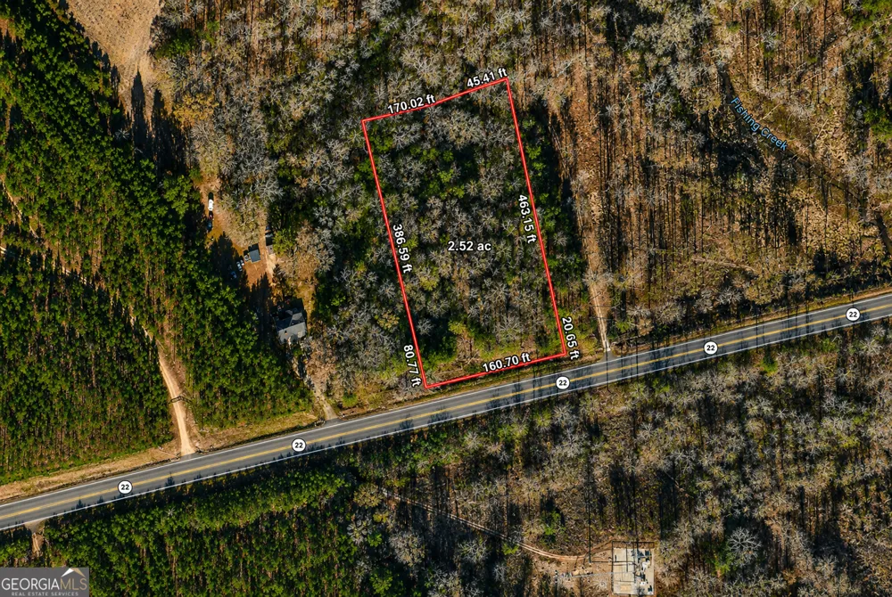 2.5 ACRES Highway 22 Haddock, GA 31033
