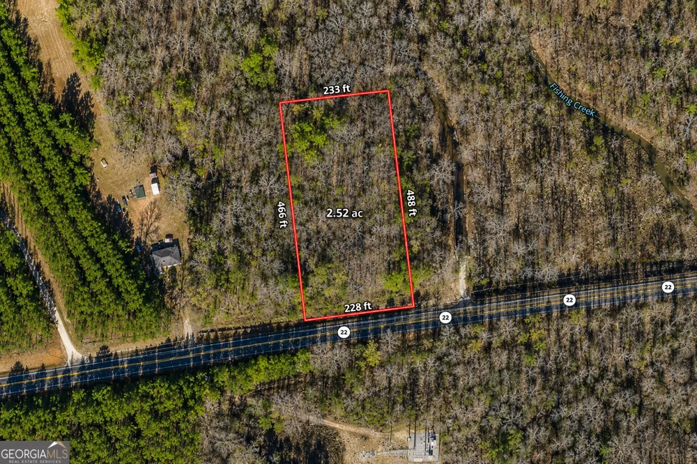 2.5 ACRES Highway 22 Haddock, GA 31033