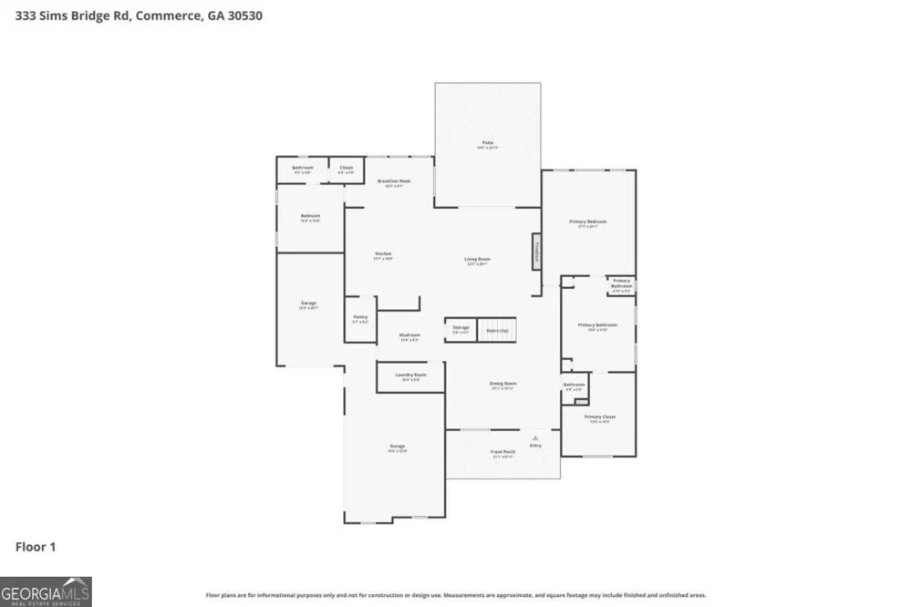 333 Sims Bridge Rd Lot 1 Commerce, GA 30530