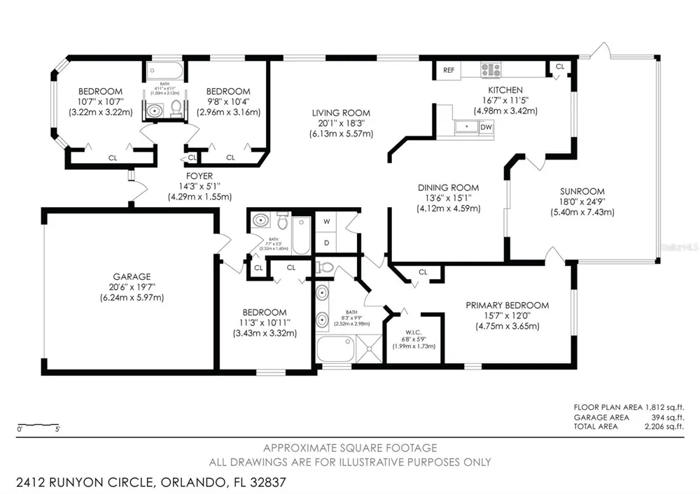 2412 RUNYON CIRCLE Orlando, FL 32837