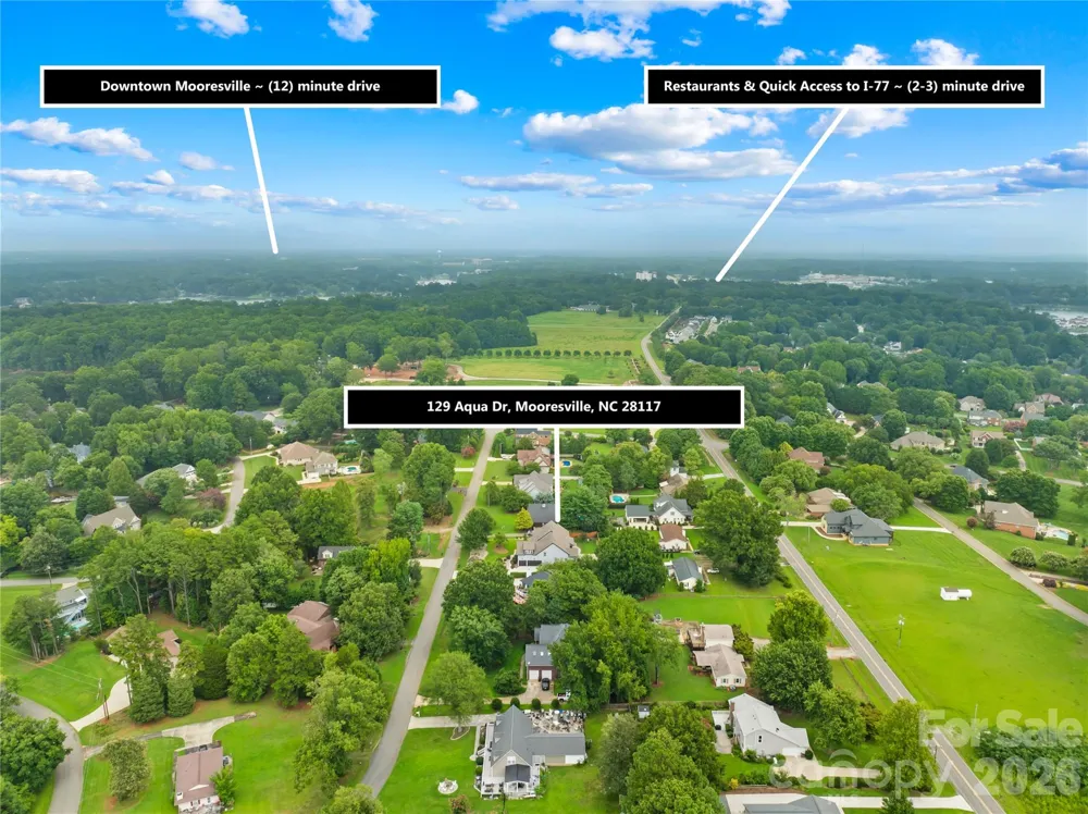 129 Aqua Drive Mooresville, NC 28117