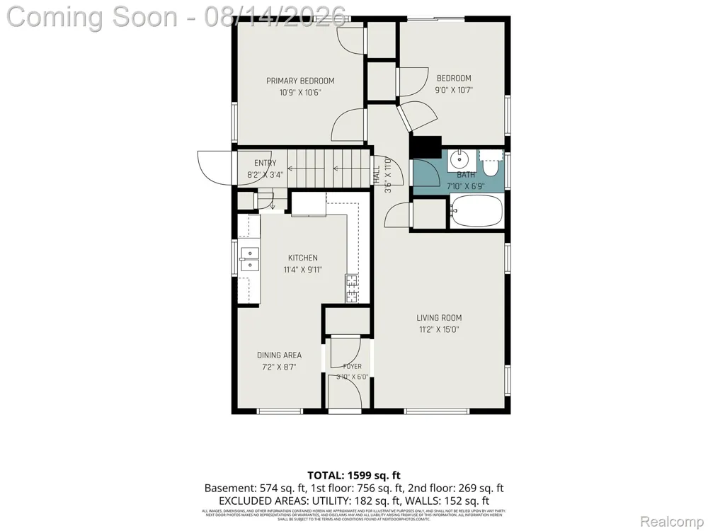 2090 Leblanc Street Lincoln Park City, MI 48146