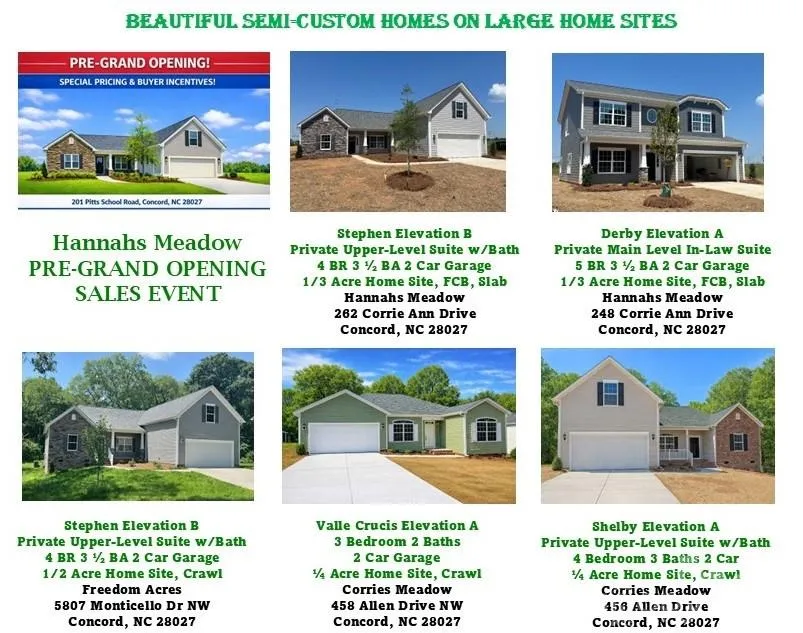 265 Corrie Ann Drive Concord, NC 28027