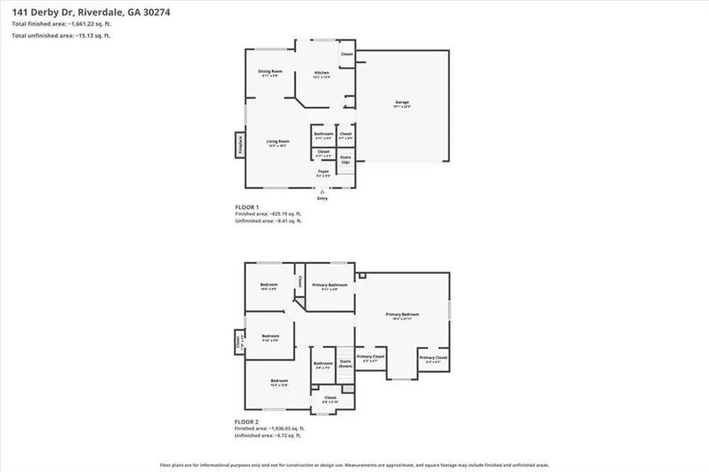 141 Derby Drive Riverdale, GA 30274