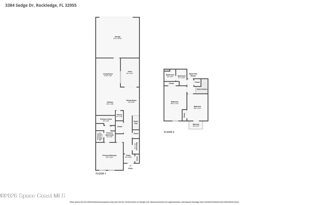 3384 Sedge Drive Rockledge, FL 32955