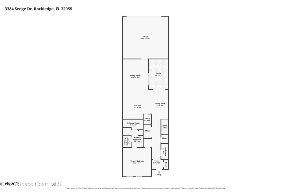 3384 Sedge Drive Rockledge, FL 32955