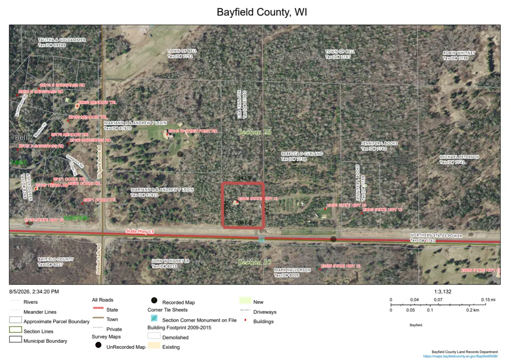 23540 State Highway 13 Cornucopia, WI 54827