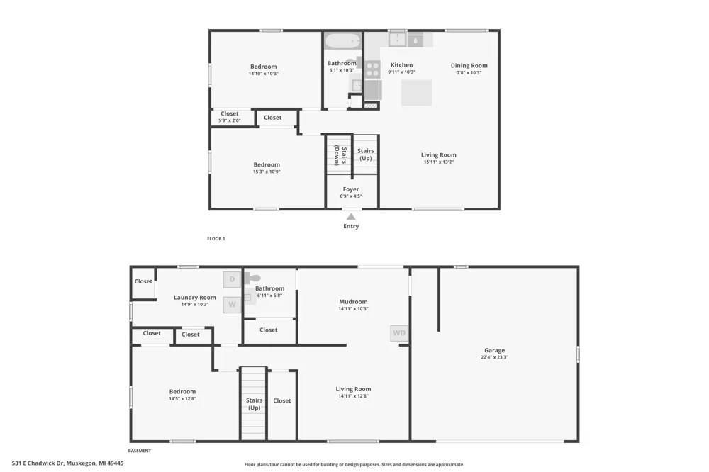 531 E Chadwick Drive Muskegon, MI 49445
