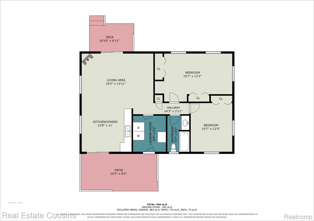 1093 Saginaw Street Ogemaw Township, MI 48661