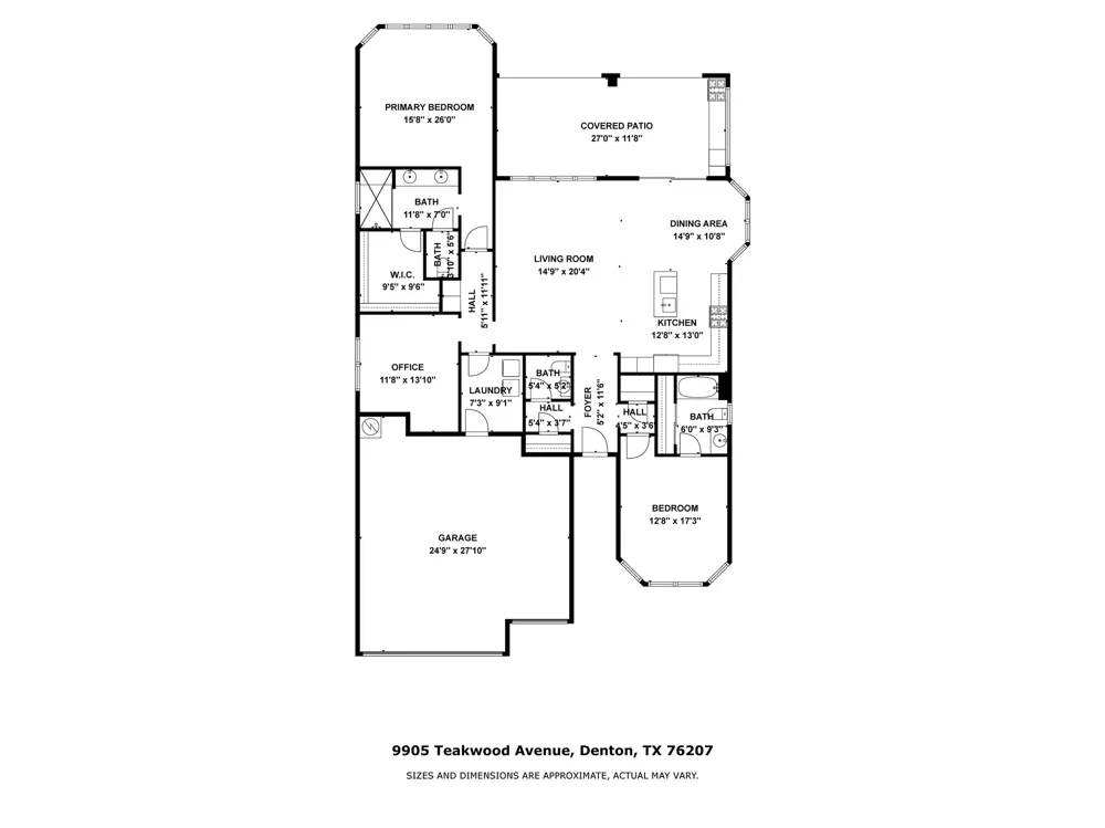 9905 Teakwood Avenue Denton, TX 76207