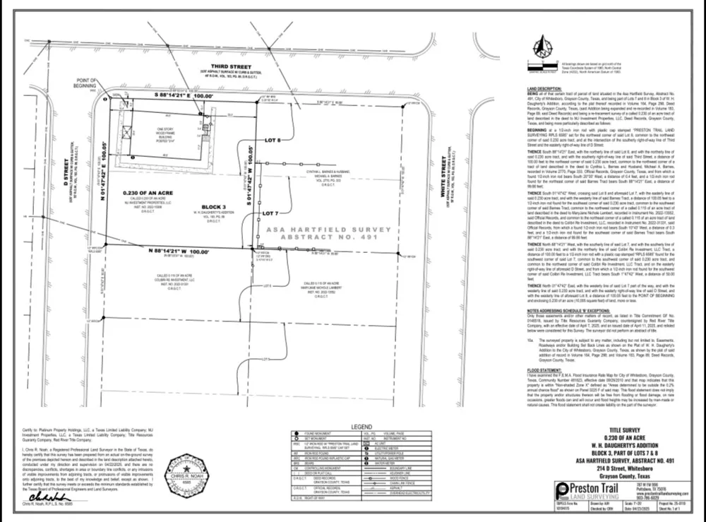 214 D STREET Whitesboro, TX 76273