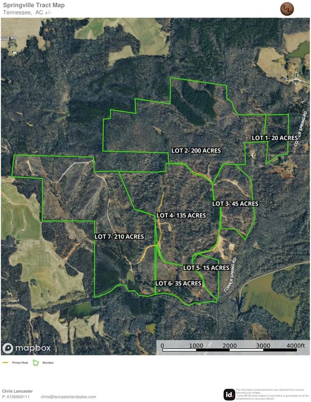 2 Copper Spring Road Springville, TN 38256