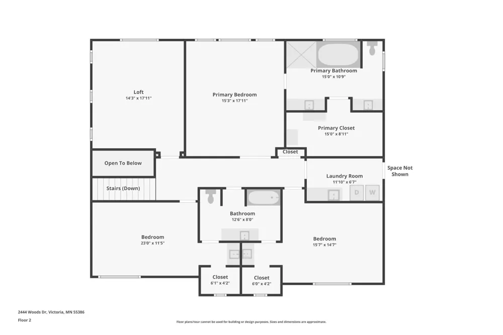 2444 Woods Drive Victoria, MN 55386