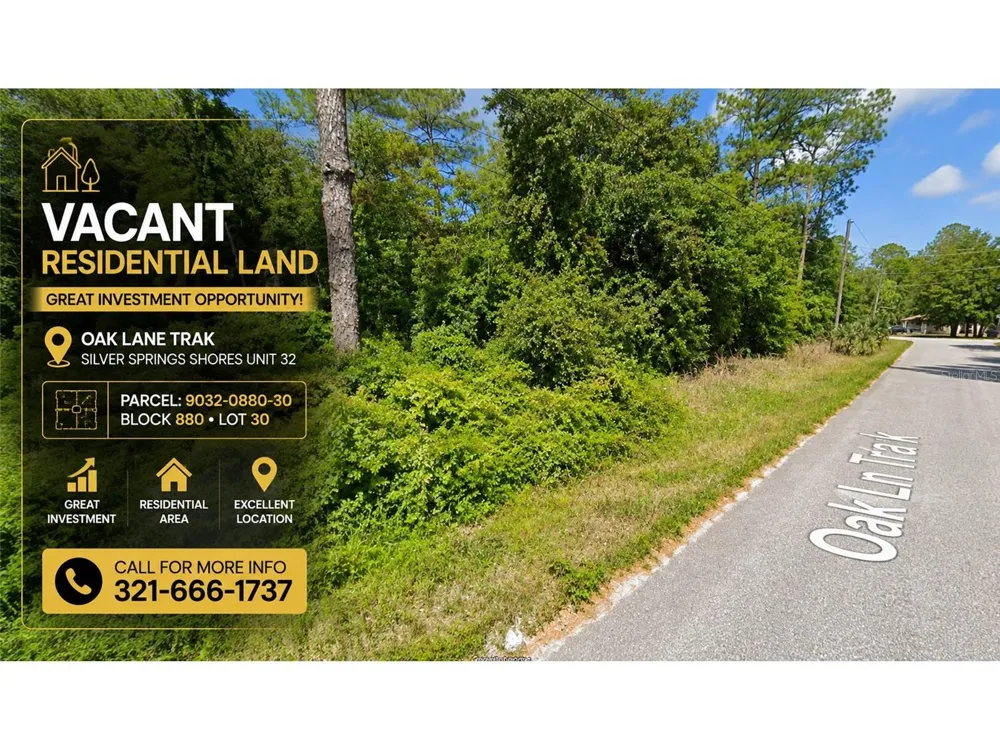 TBD OAK LANE TRACK ocala, FL 34472