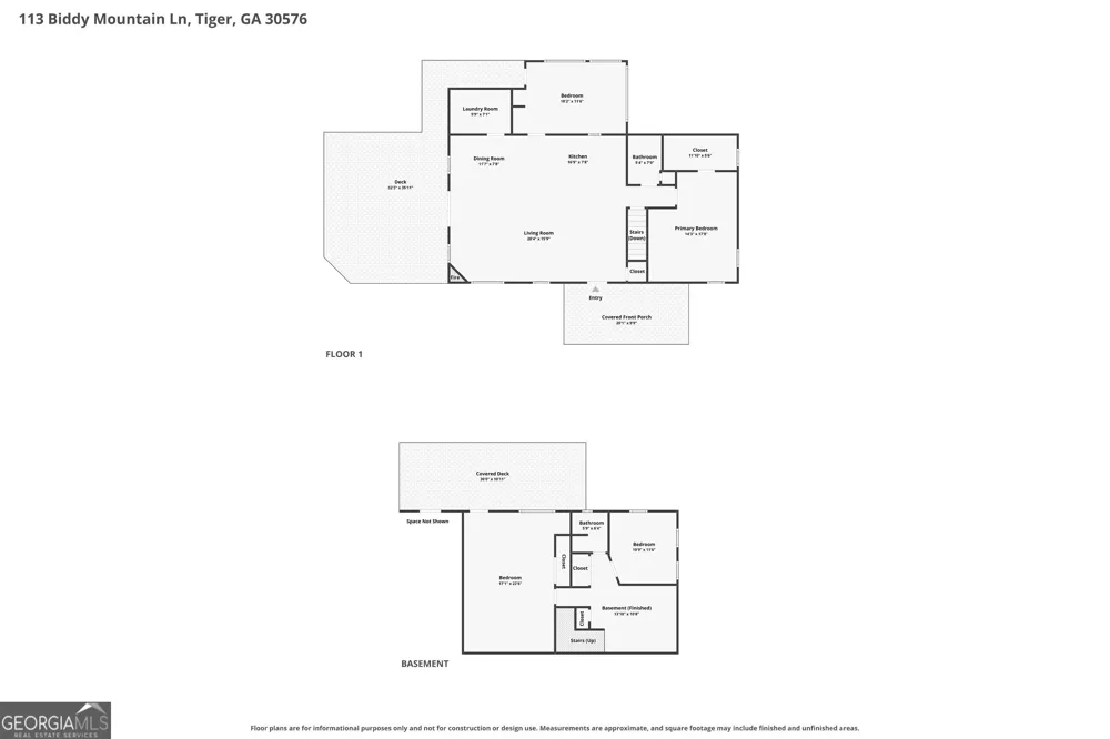 113 Biddy Mtn LN Tiger, GA 30576