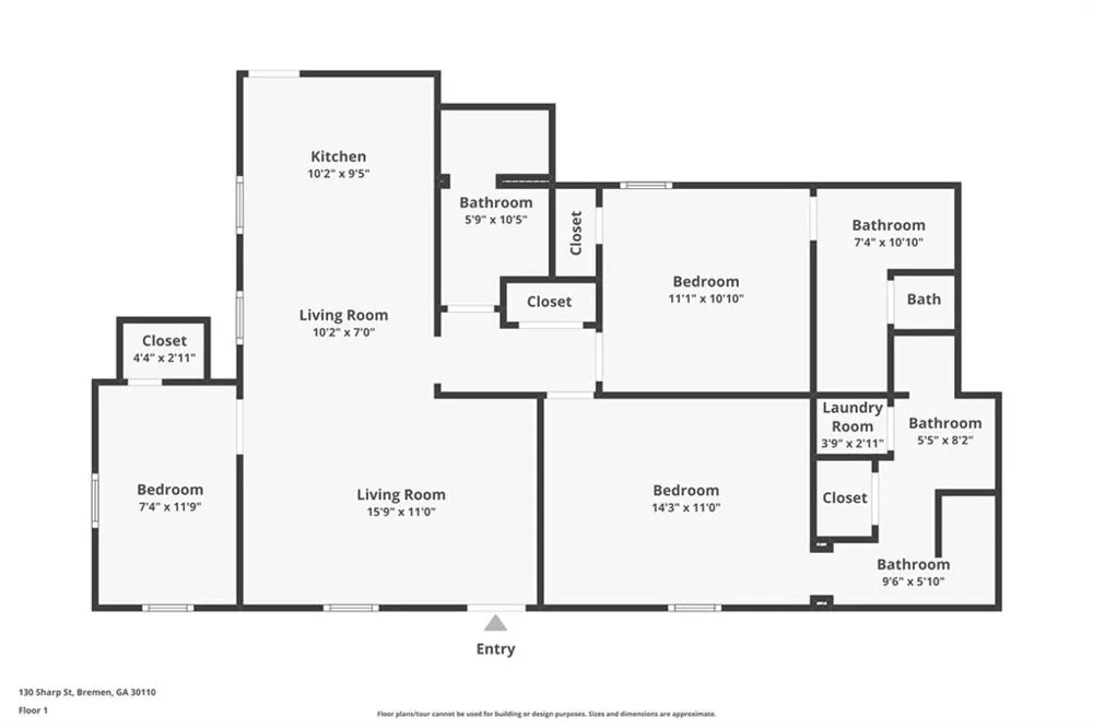 130 Sharp Street Bremen, GA 30110