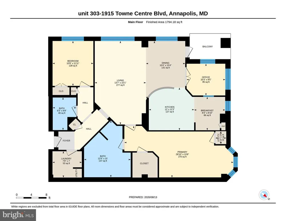 1915 TOWNE CENTRE BOULEVARD #303 Annapolis, MD 21401