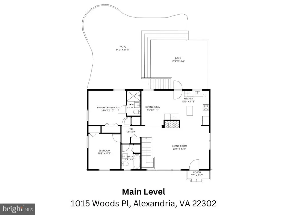 1015 WOODS PLACE Alexandria, VA 22302