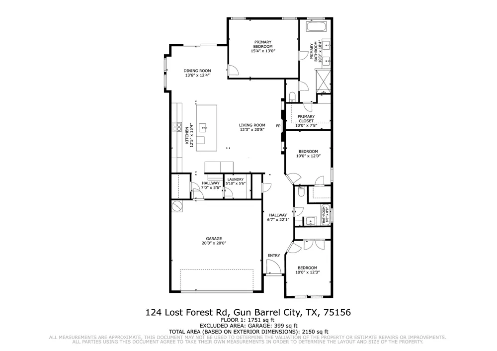 124 lost forest Road Gun Barrel City, TX 75156