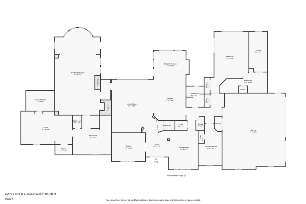 26175 E 93rd Street S Broken Arrow, OK 74014