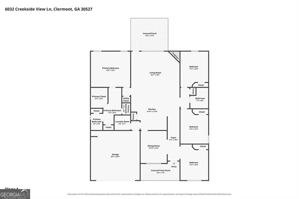 6032 Creekside View LN Clermont, GA 30527