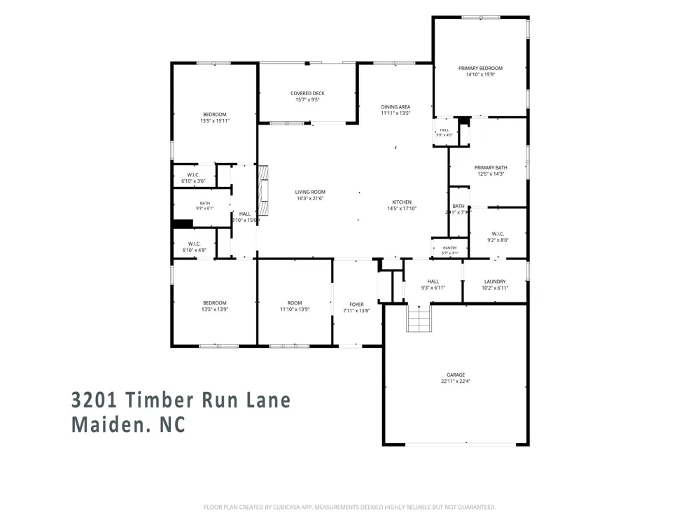 3201 Timber Run Lane Maiden, NC 28650