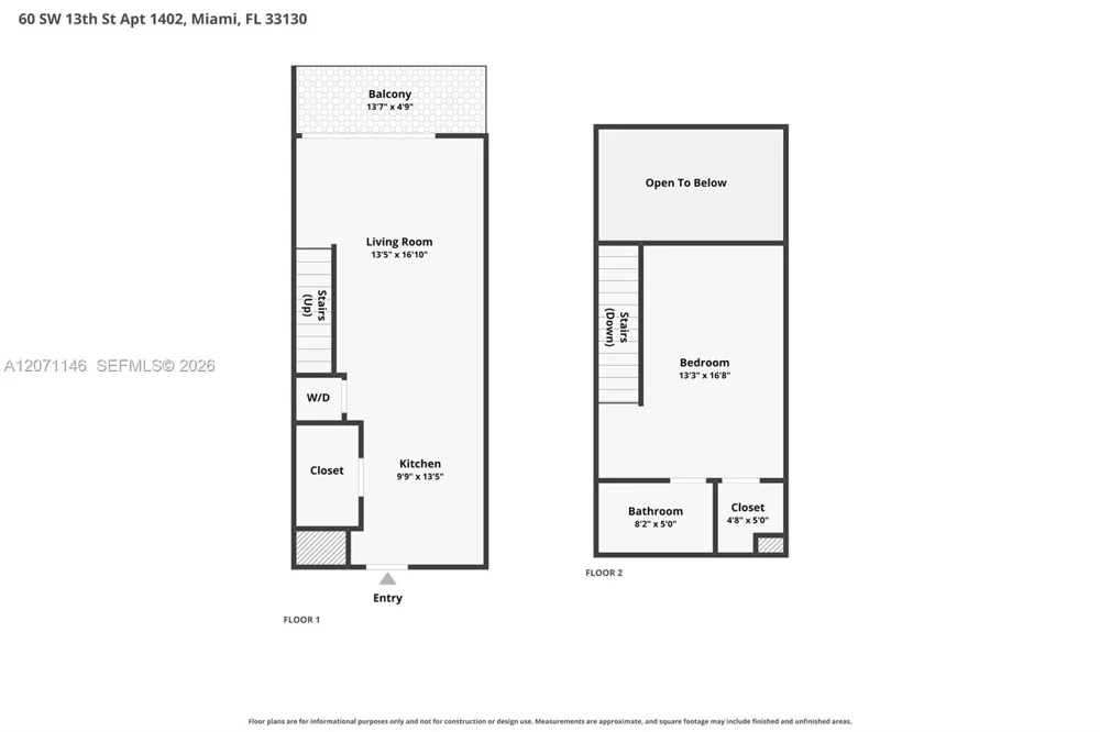 60 SW 13th St #1402 Miami, FL 33130