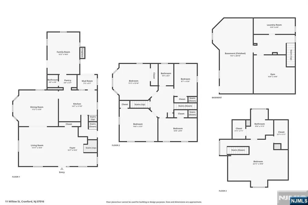 11 Willow Street Cranford, NJ 07016