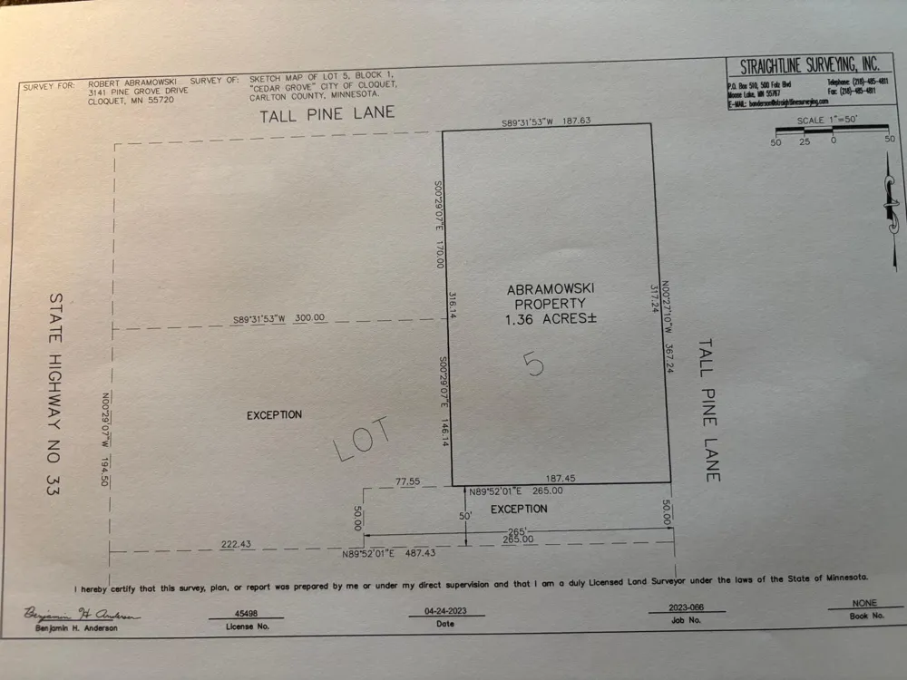TBD Tall Pine Lane Cloquet, MN 55720
