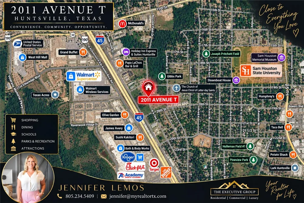 2011 Avenue T Huntsville, TX 77340