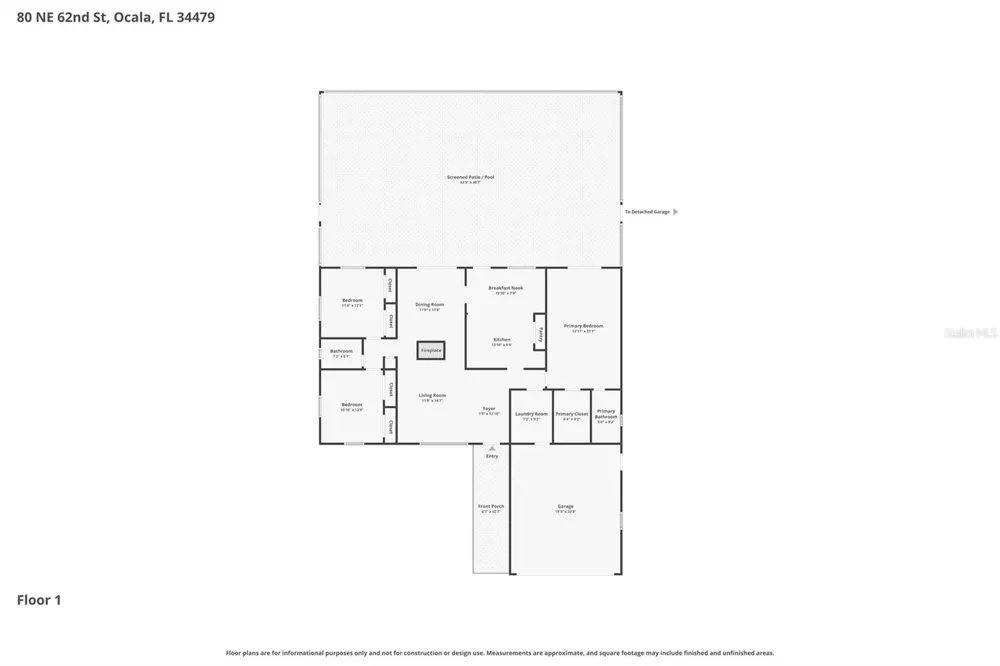 80 NE 62ND STREET ocala, FL 34479